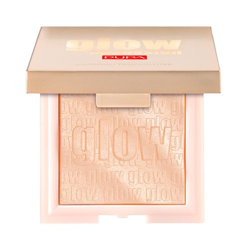 Компактный хайлайтер для лица Pupa Glow Obsession, №-100-Светлый золотой