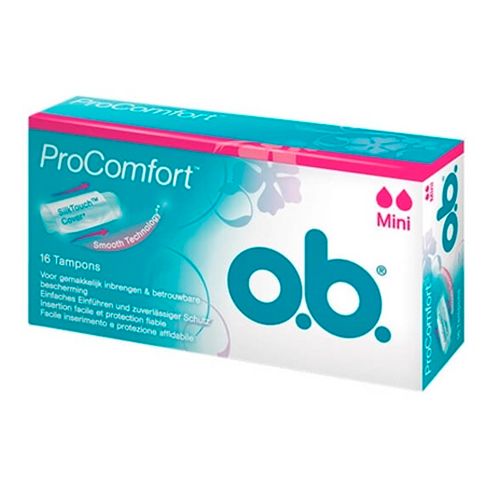Tamponlar o.b.® ProComfort Mini, 16 dona