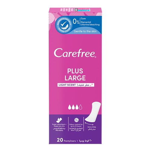 Прокладки Carefree® Large Plus, 20 шт