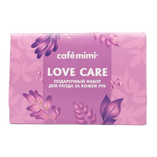 Qo'l terisini parvarish qilish uchun sovg'a to'plami Cafe Mimi Love Care