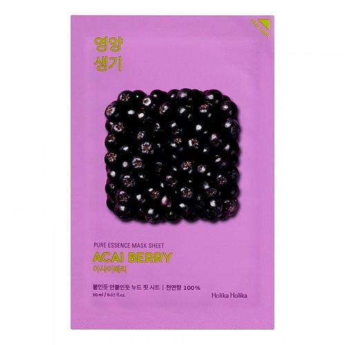 Matoli niqob Holika Holika Pure Essence Mask Sheet Acai Berry, 20 ml