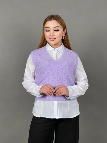 Рубашка Azaly Y-93, Фиолетовый