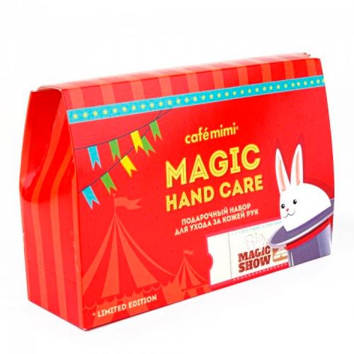 Sovg'a to'plami Cafe Mimi qo'l terisini parvarish qilish uchun Magic Hand Care