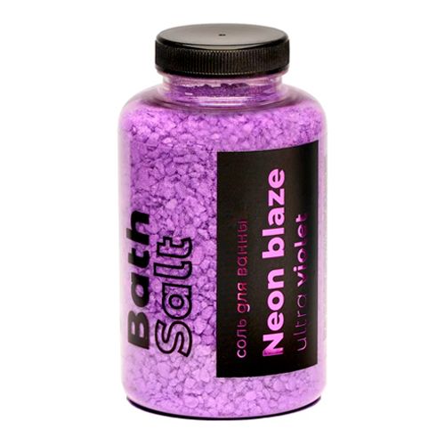 Соль для ванны Fabrik Cosmetology Neon Blaze, Ultra violet, 500 г