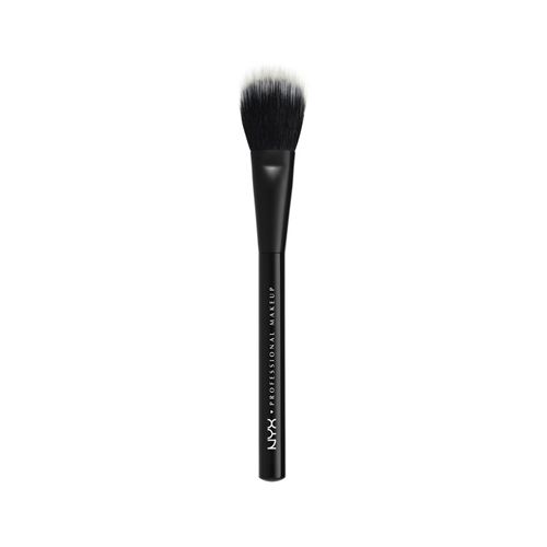 Ikkita cho'tkali professional pudra va rumyana cho'tkasi Nyx PM Pro Brush Dual Fiber, №-08