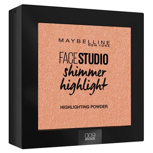 Пудра-хайлайтер Maybelline Face studio, 009-Бронза