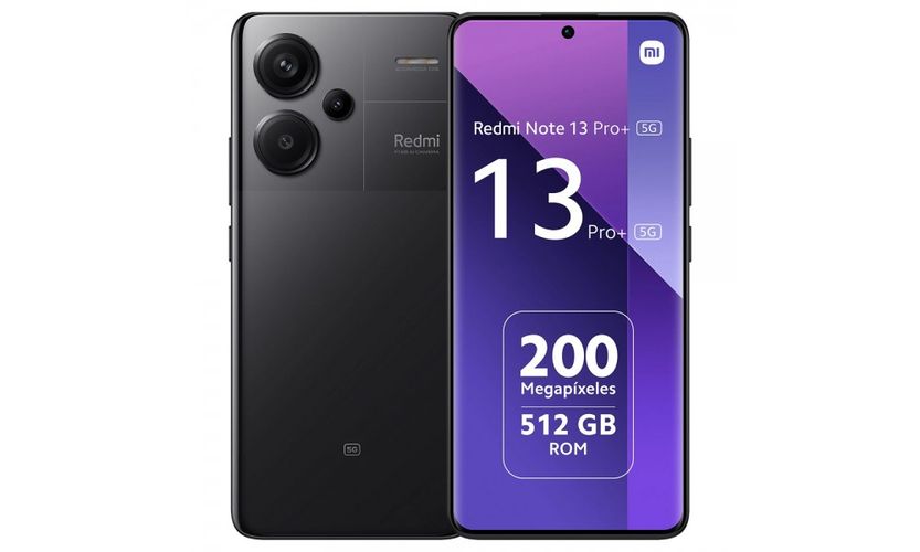 Smartfon Xiaomi Redmi Note 13 Pro+ 5G, 1 yil kafolat, Midnight Black, 8/256 GB