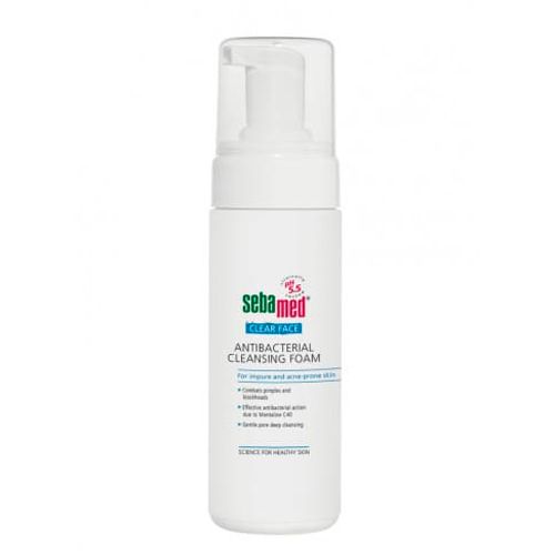 Yuvinish uchun ko'pik Sebamed Clear Face Antibacterial Cleansing Foam, 150 ml