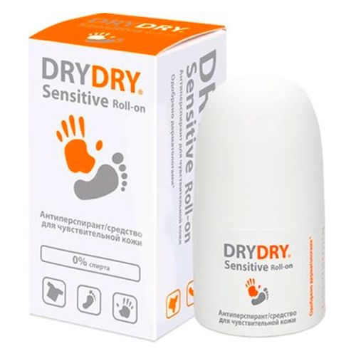 Дезодорант Dry Dry Sensetive для чувствительной кожи, 50 мл