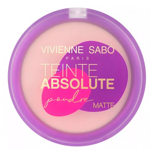 Faol matlashtiruvchi upa Vivienne Sabo Poudre Matifiante compacte Teinte Absolute matte, №-02