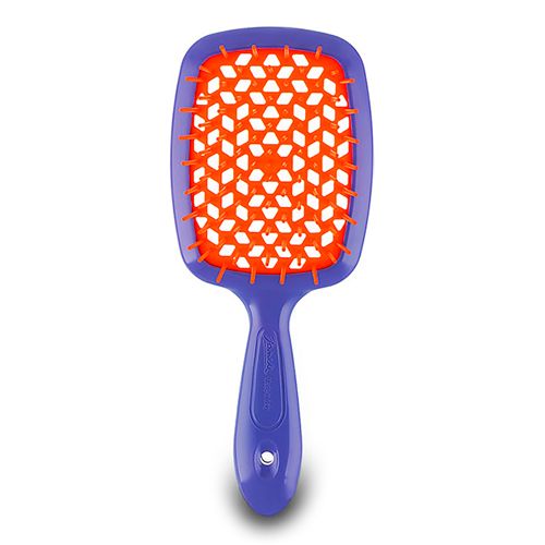 Расческа Janeke Superbrush, Маленькая, Фиолетово-Оранжевый, 17.5х7х3 см
