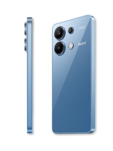 Смартфон Xiaomi Redmi Note 13, 1 год гарантии, Ice Blue, 8/128 GB, в Узбекистане