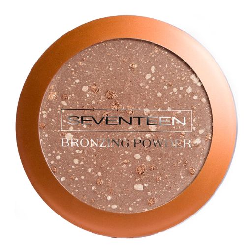 Yuz uchun ixcham upa Seventeen bronzlash effekti bilan to'q tan, №-04