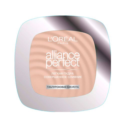 Пудра L'Oreal Paris Alliance Perfect, D3-Золотистый светло-бежевый