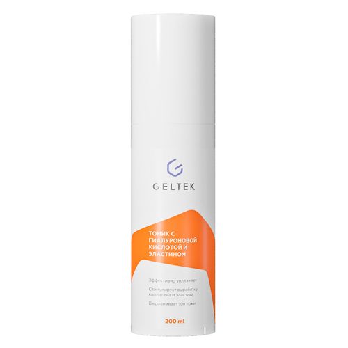 Gialuron kislotasi va elastinli Geltek toner, 200 ml