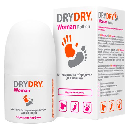 Дезодорант Dry Dry Woman, 50 мл