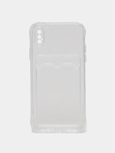 Чехол для iPhone XS Max с карманом для карт модель