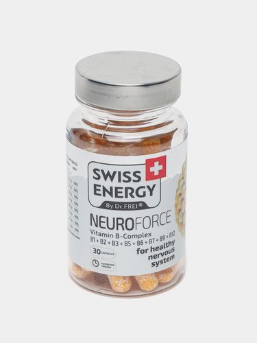 Витамины в капсулах Swiss Energy Neuroforce, 30 шт