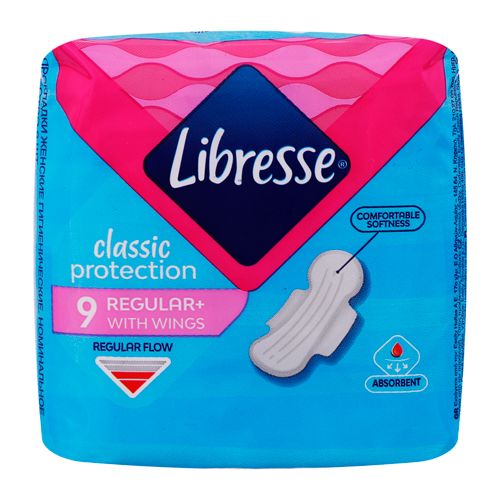 Женские прокладки Libresse Ultra CLip Soft Normal, 9 шт