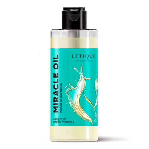 Массажное масло от растяжек Letique Cosmetics Miracle OIL, 150 мл
