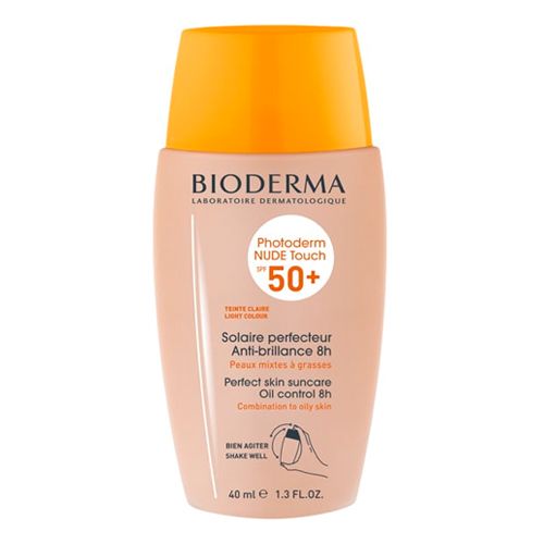 Тональный флюид Bioderma Photoderm Nude Touch 50+ Light, 40 мл