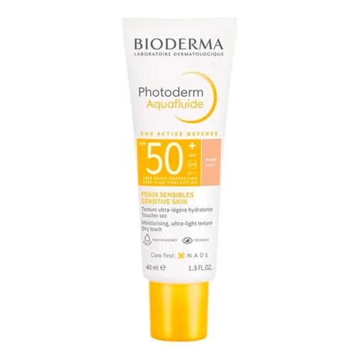 Солнцезащитный аквафлюид Bioderma Photoderm MAX Aqua Fluide SPF50+ claire N