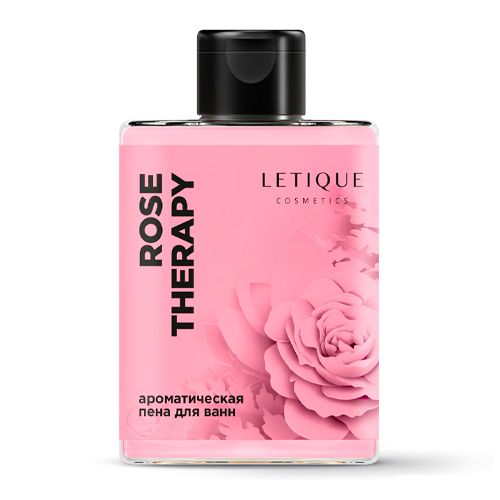 Vanna uchun aromatik ko'pik Letique Cosmetics Rose The Rapy, 300 ml