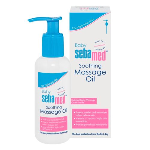 Детское массажное масло Baby Sebamed massage oil, 150 мл