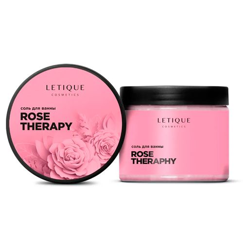 Соль для ванн Letique Cosmetics Relax Rose The Rapy, 450 г