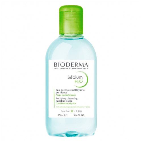 Мицелярная лосьон Bioderma Seb H2O- Comb-on oily Skin для жирной кожи, 250 мл