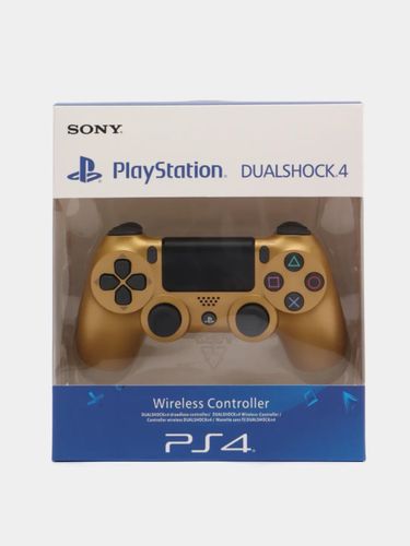 Беспроводной геймпад Sony DualShock 4 для ПК и Playstation 4, Золотой, купить недорого