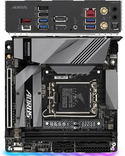 Ona plata Gigabyte B660I Aorus Pro DDR4