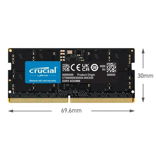 Operativ xotira Crucial DDR5 32/4800 Sodimm