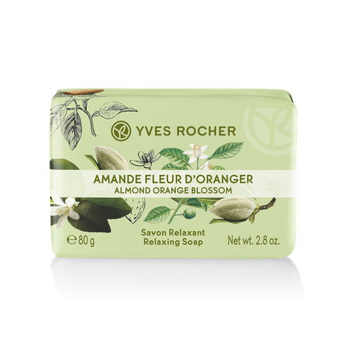 Мыло Yves Rocher Миндаль и Флердоранж, 80 г