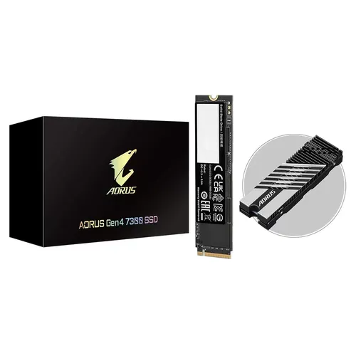 Жесткий диск Gigabyte SSD M2 Aorus Gen4 7300, 2 TB, в Узбекистане