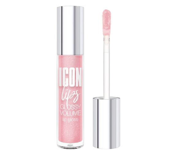 Блеск для губ с эффектом объема LUXVISAGE ICON lips glossy volume тон 509 POWDER ROSE