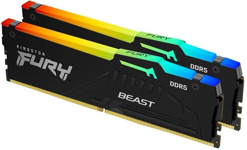 Оперативная память Kingston DDR5 32/5600 RGB Fury (16х2)