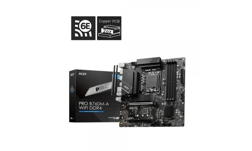 Ona plata MSI Pro B760M-A DDR4, в Узбекистане