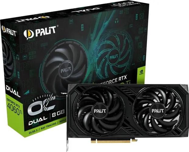 Видеокарта Palit GeForce RTX4060 | 8 GB | GDDR6X