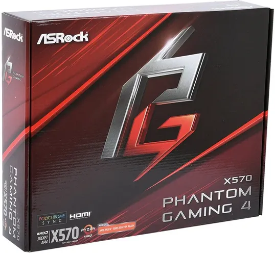 Ona plata Asrock AMD X570 Phantom Gaming 4 DDR4, в Узбекистане