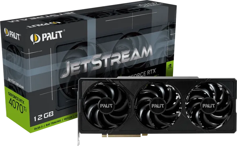 Видеокарта Palit GeForce RTX4070Ti | 12 GB | GDDR6X