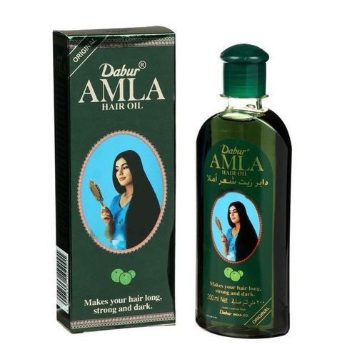 Масло для волос  Dabur Amla Original гладкость и прочность, 200 мл