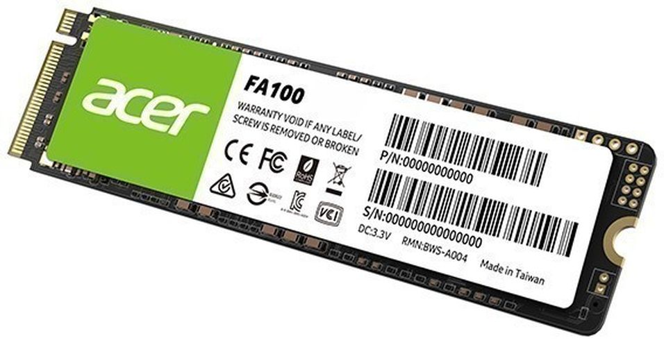 Твердотельный накопитель Acer SSD M2 NVMe, 128 GB, купить недорого