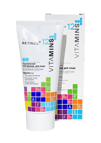 SOS-флюид для лица Modum Pro Retinol + 12 Vitamins питательный, для сухой и нормальной кожи