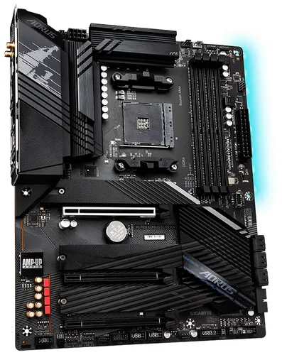 Ona plata Gigabyte AMD AM4 X570S Aorus Elite AX DDR4