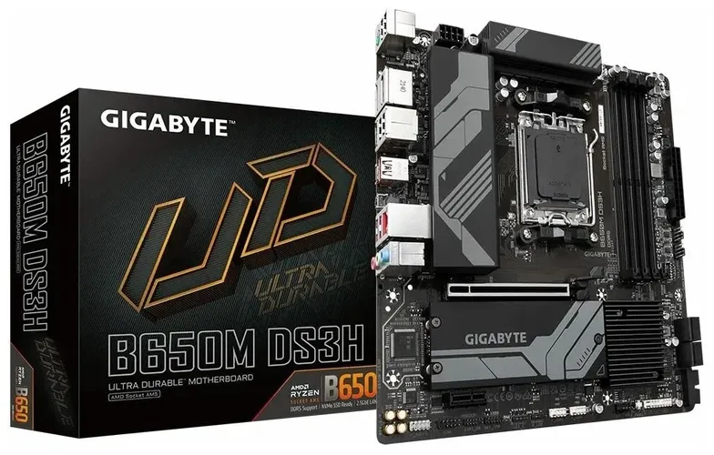 Ona plata Gigabyte AMD AM5 B650M DS3H DDR5