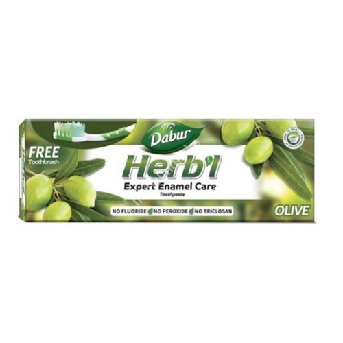 Tish pasta Dabur Herbl Olive tish cho'tkasi, 150 ml