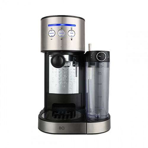 Кофеварка рожковая BQ CM9001 Barista Pro, Серый металлик, фото