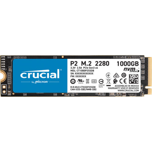 Накопитель Crucial SSD M2 NVMe, 1 TB