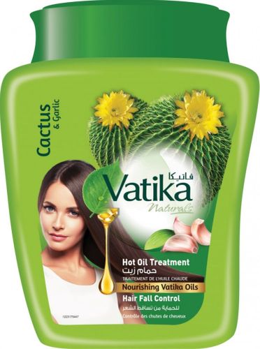Маска для волос Vatika Hamam Zaith Hair контроль над потерей волос Cactus and Garlic, 500 мл